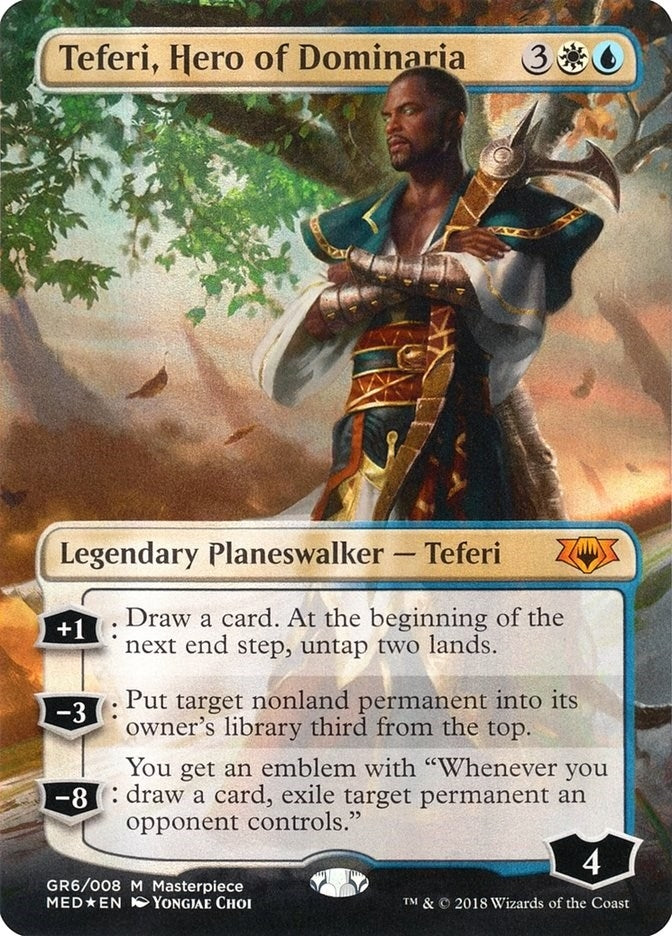 Image for Teferi, Hero of Dominaria (GR6) (Mythic Edition: Guilds of Ravnica) - Magic: The Gathering