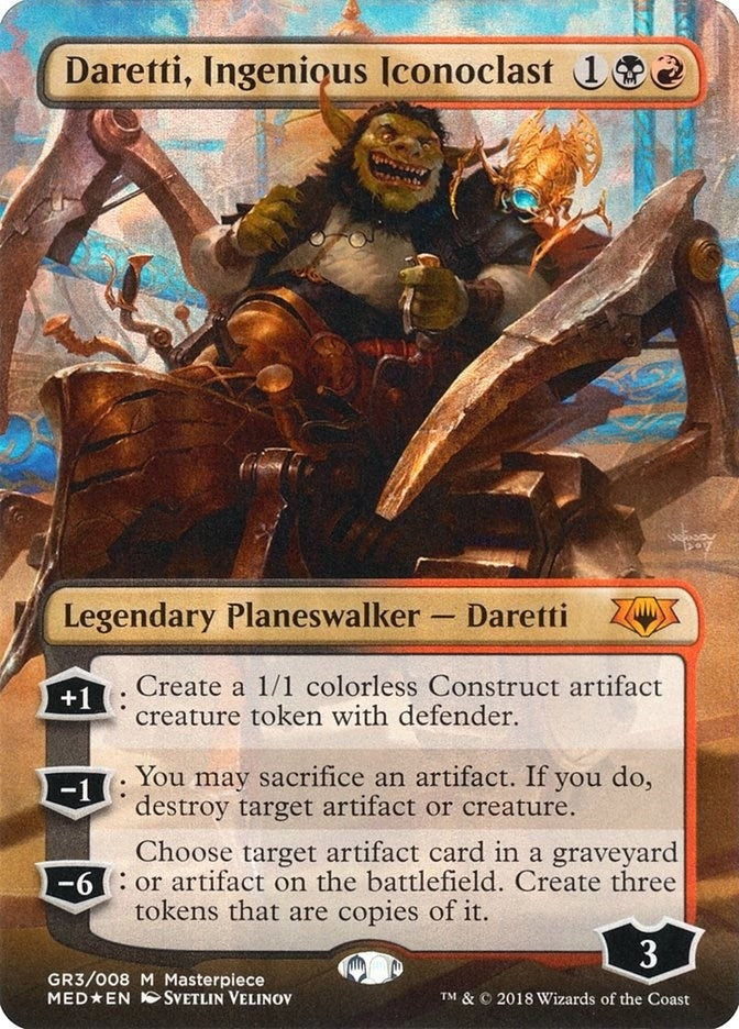 Image for Daretti, Ingenious Iconoclast (GR3) (Mythic Edition: Guilds of Ravnica) - Magic: The Gathering