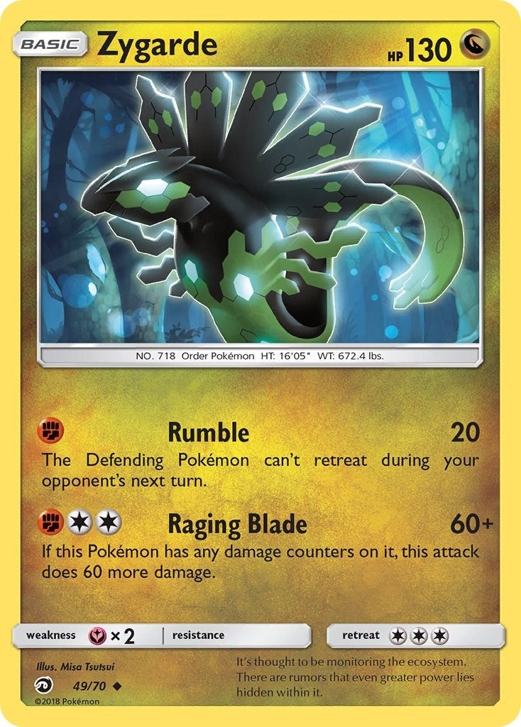 Image for Zygarde (49/70) (Dragon Majesty) - Pokemon