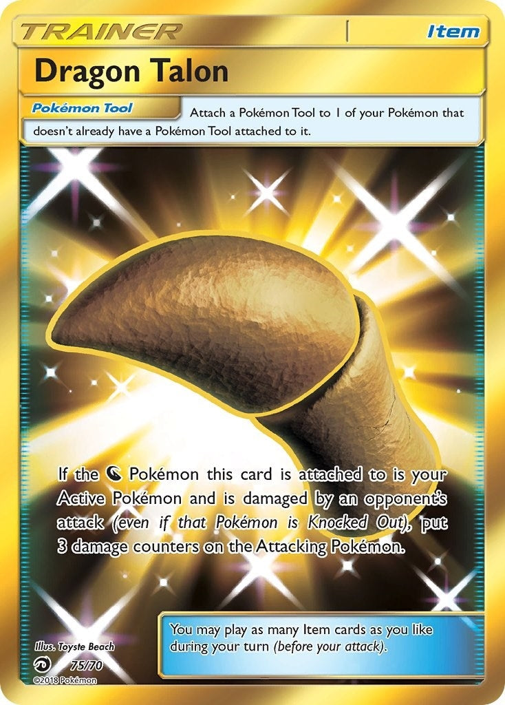Image for Dragon Talon (Secret) (75/70) (Dragon Majesty) - Pokemon
