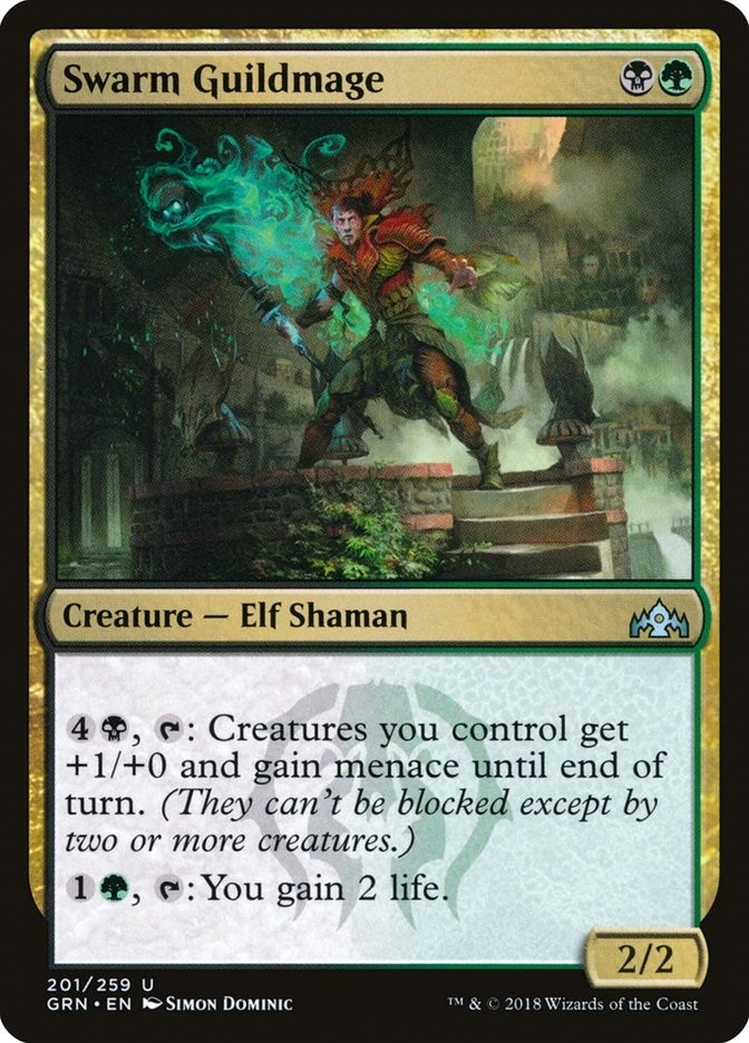 Image for Swarm Guildmage (201) (Guilds of Ravnica) - Magic: The Gathering