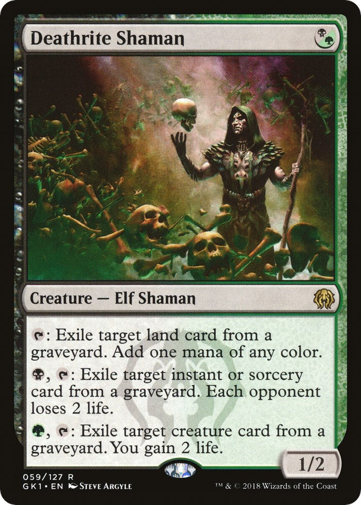 Image for Deathrite Shaman (59) (Guilds of Ravnica: Guild Kits) - Magic: The Gathering