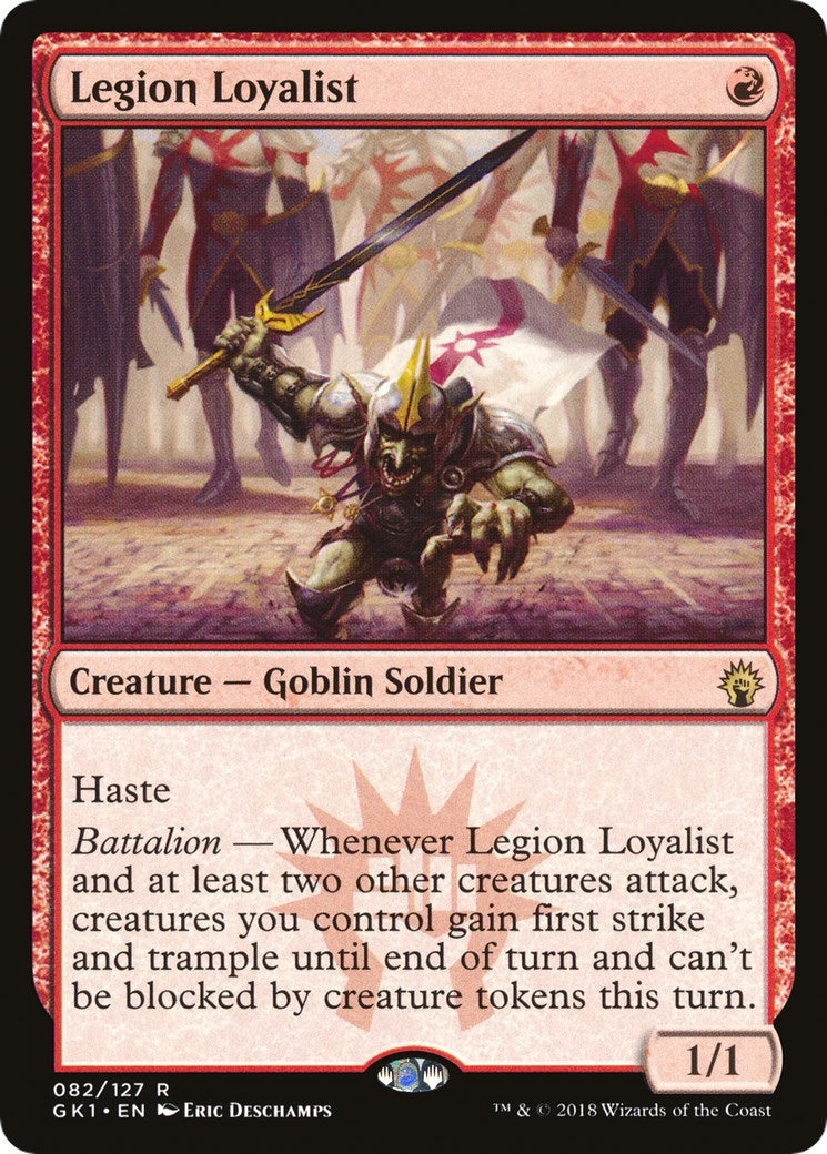 Image for Legion Loyalist (82) (Guilds of Ravnica: Guild Kits) - Magic: The Gathering