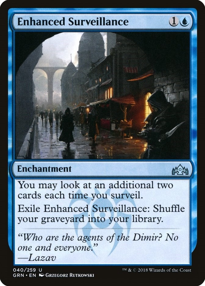 Image for Enhanced Surveillance (40) (Guilds of Ravnica) - Magic: The Gathering