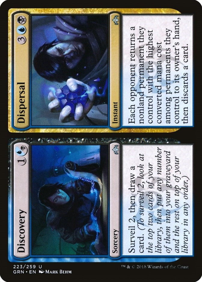 Image for Discovery // Dispersal (223) (Guilds of Ravnica) - Magic: The Gathering