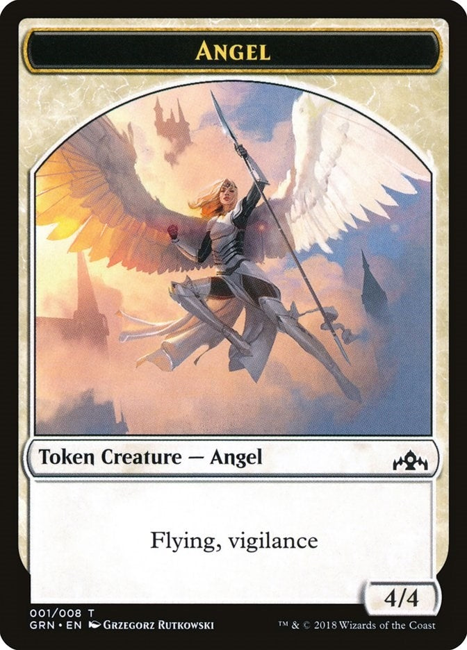 Image for Angel Token (1) (Guilds of Ravnica) - Magic: The Gathering