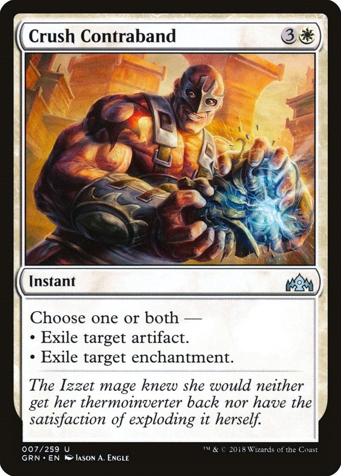 Image for Crush Contraband (7) (Guilds of Ravnica) - Magic: The Gathering