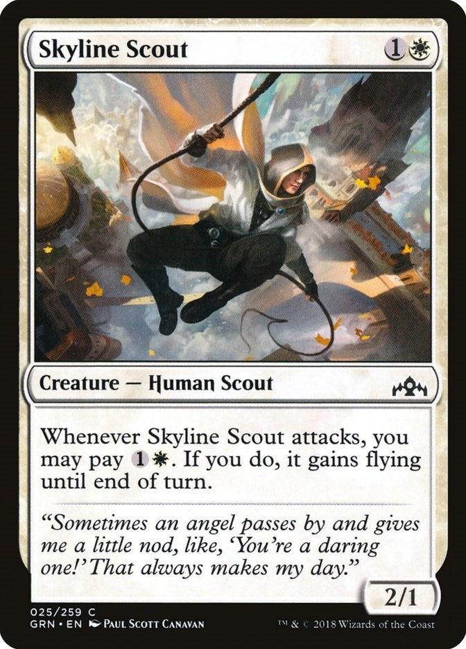 Image for Skyline Scout (25) (Guilds of Ravnica) - Magic: The Gathering