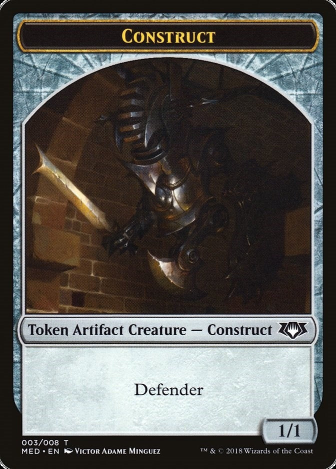Image for Construct Token (003) (3) (Mythic Edition: Guilds of Ravnica) - Magic: The Gathering