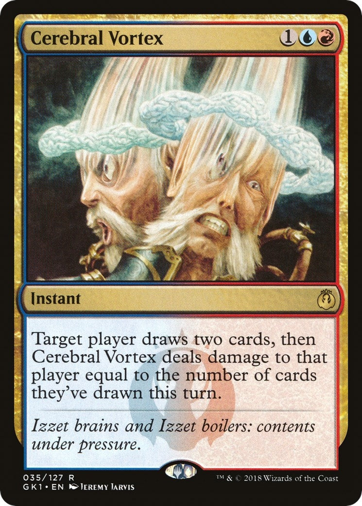 Image for Cerebral Vortex (35) (Guilds of Ravnica: Guild Kits) - Magic: The Gathering