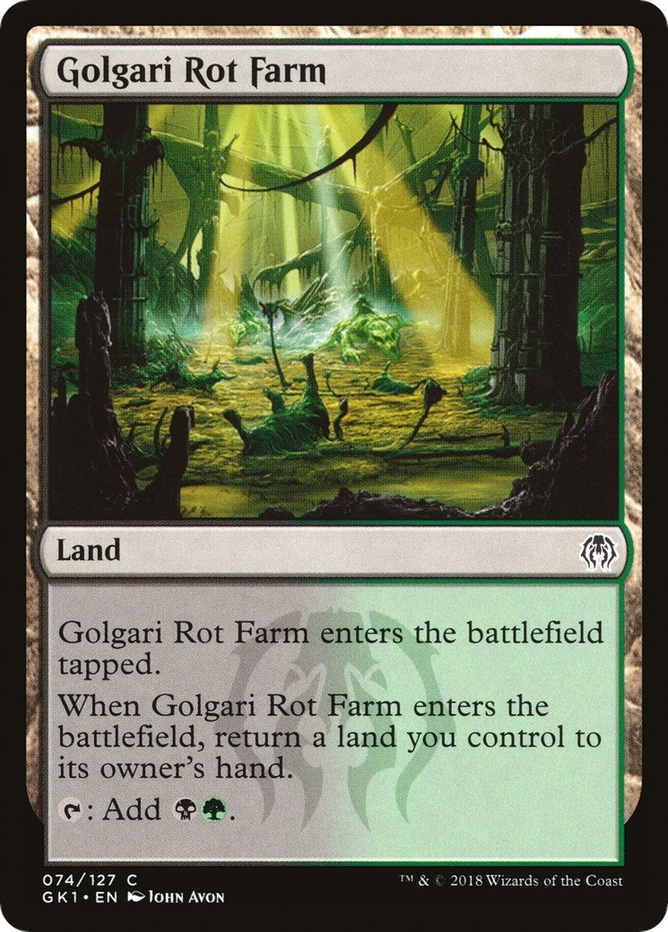 Image for Golgari Rot Farm (74) (Guilds of Ravnica: Guild Kits) - Magic: The Gathering