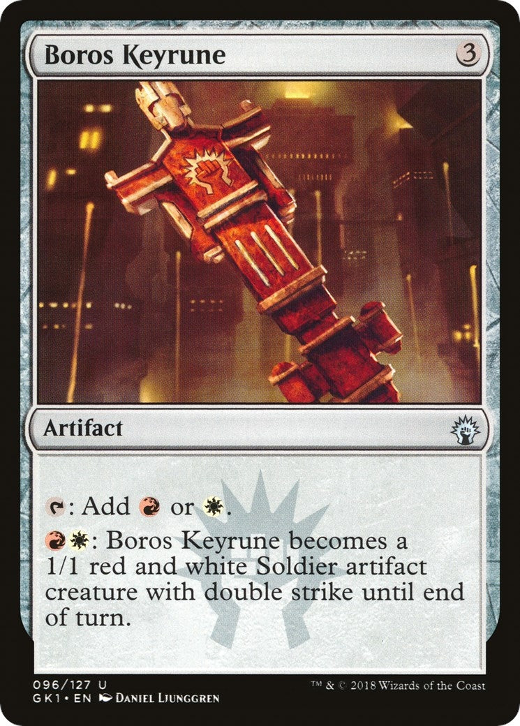 Image for Boros Keyrune (96) (Guilds of Ravnica: Guild Kits) - Magic: The Gathering