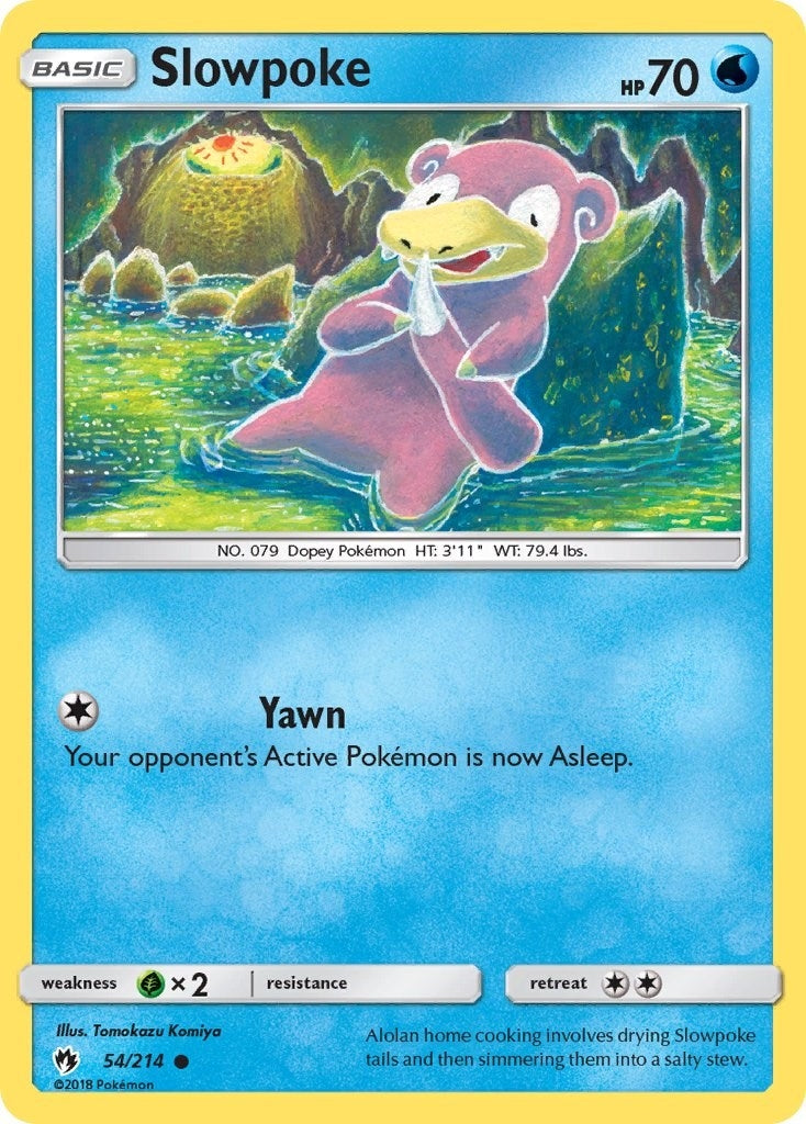 Image for Slowpoke (54/214) (SM - Lost Thunder) - Pokemon