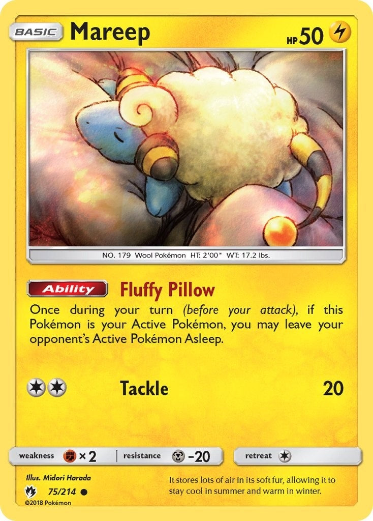 Image for Mareep (75) (75/214) (SM - Lost Thunder) - Pokemon