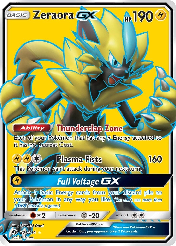 Image for Zeraora GX (Full Art) (201/214) (SM - Lost Thunder) - Pokemon