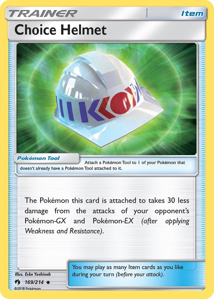 Image for Choice Helmet (169/214) (SM - Lost Thunder) - Pokemon