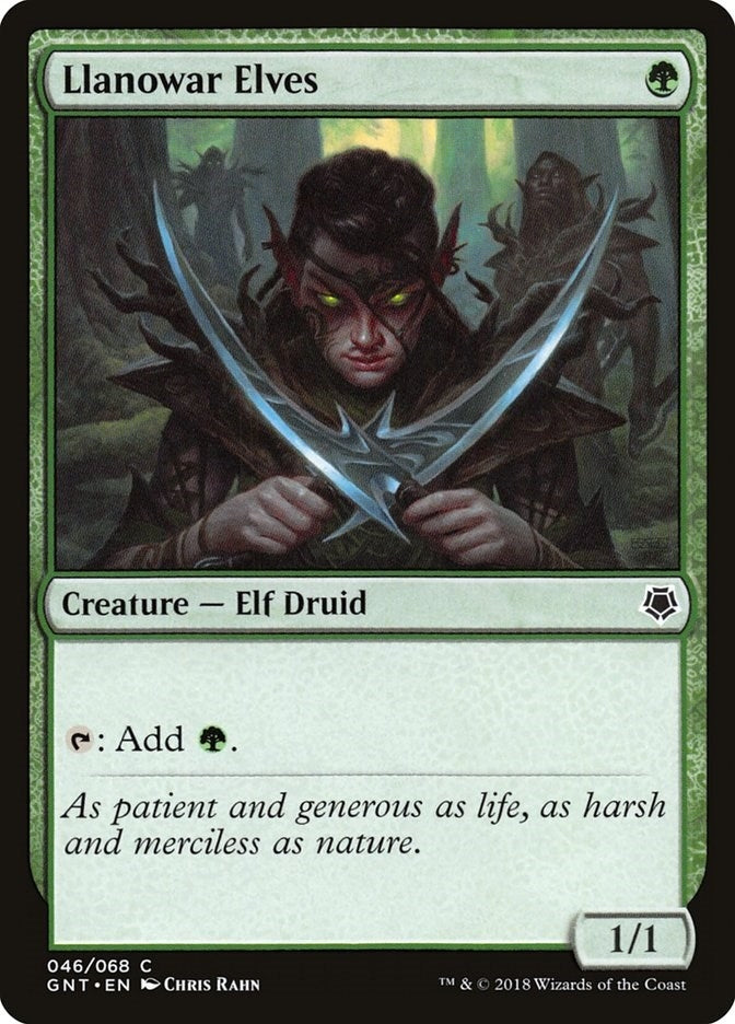 Image for Llanowar Elves (46) (Magic Game Night) - Magic: The Gathering