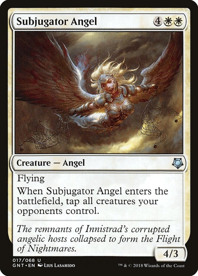Image for Subjugator Angel (17) (Magic Game Night) - Magic: The Gathering