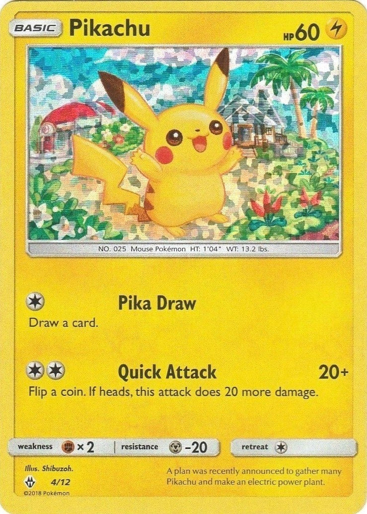 Image for Pikachu (004/012) (McDonald's Promos 2018) - Pokemon