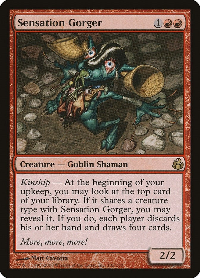 Image for Sensation Gorger (102) (Morningtide) - Magic: The Gathering