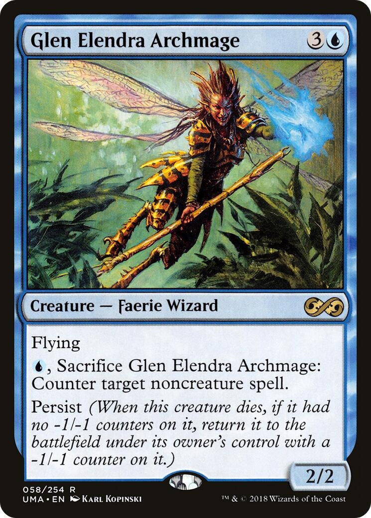 Image for Glen Elendra Archmage (58) (Ultimate Masters) - Magic: The Gathering