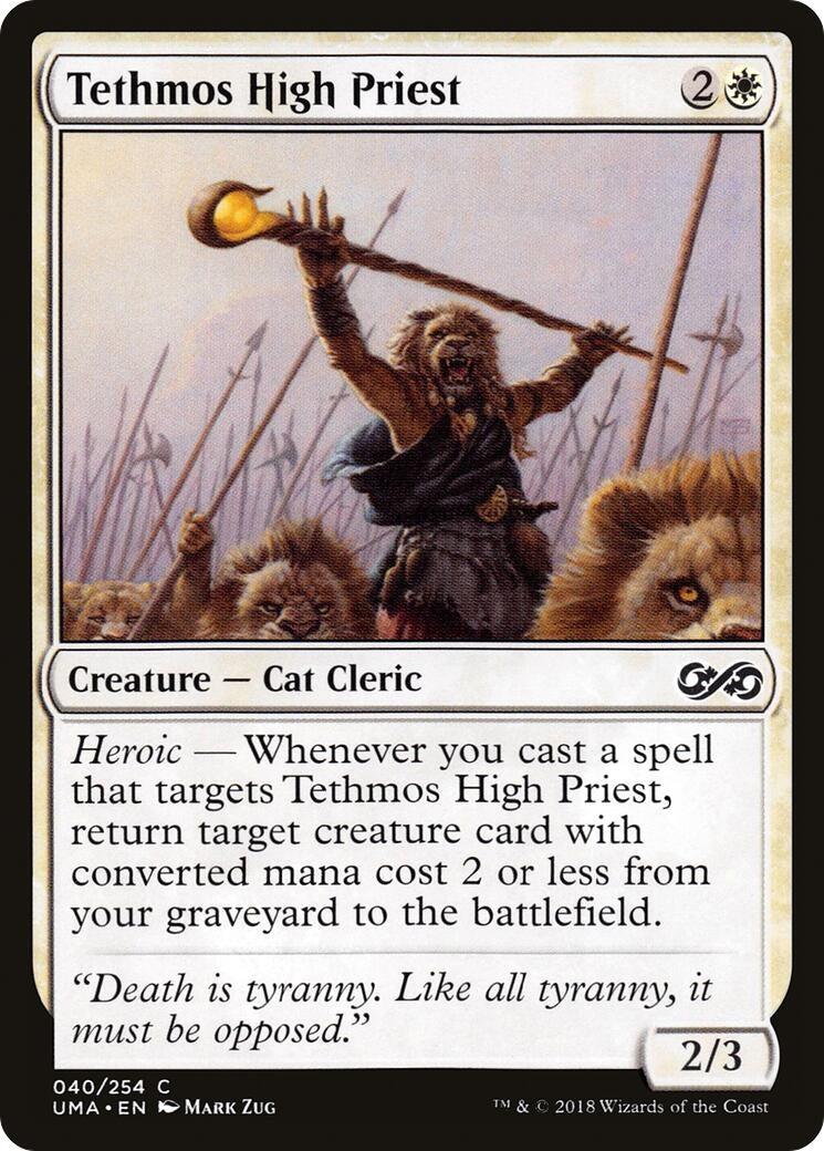 Image for Tethmos High Priest (40) (Ultimate Masters) - Magic: The Gathering