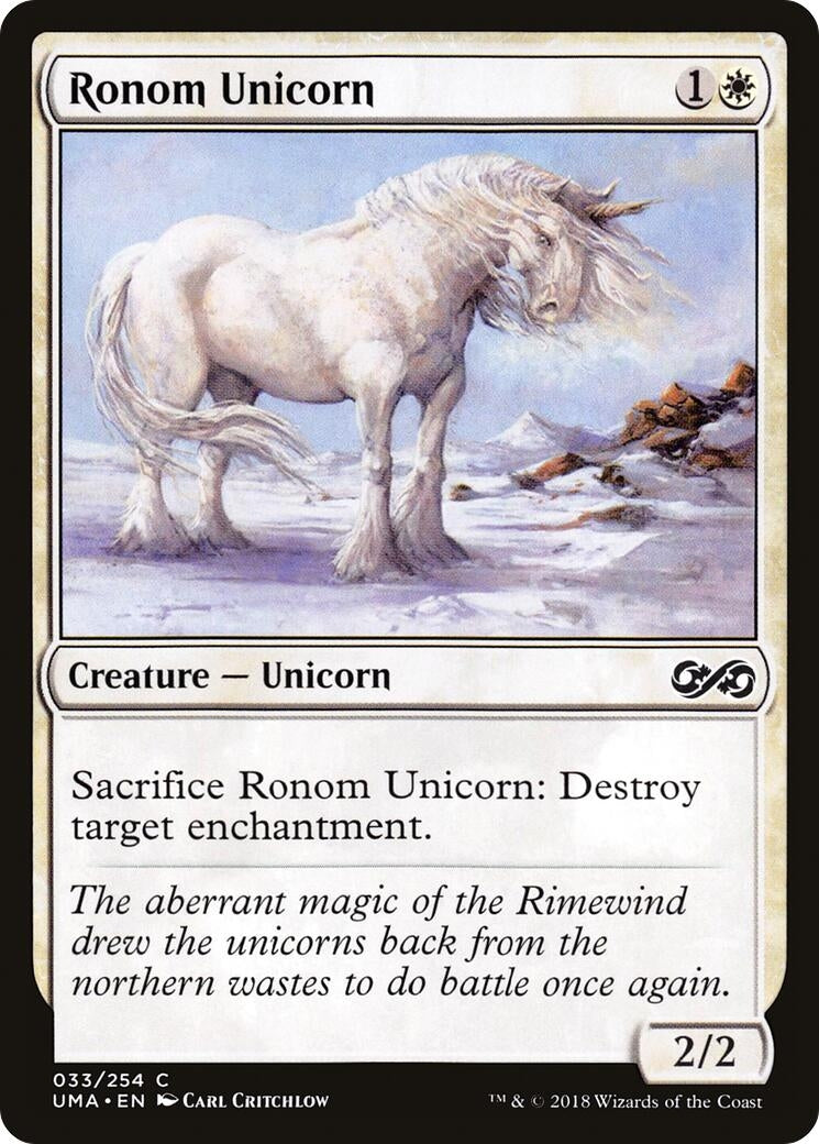 Image for Ronom Unicorn (33) (Ultimate Masters) - Magic: The Gathering