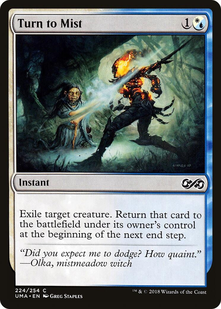 Image for Turn to Mist (224) (Ultimate Masters) - Magic: The Gathering