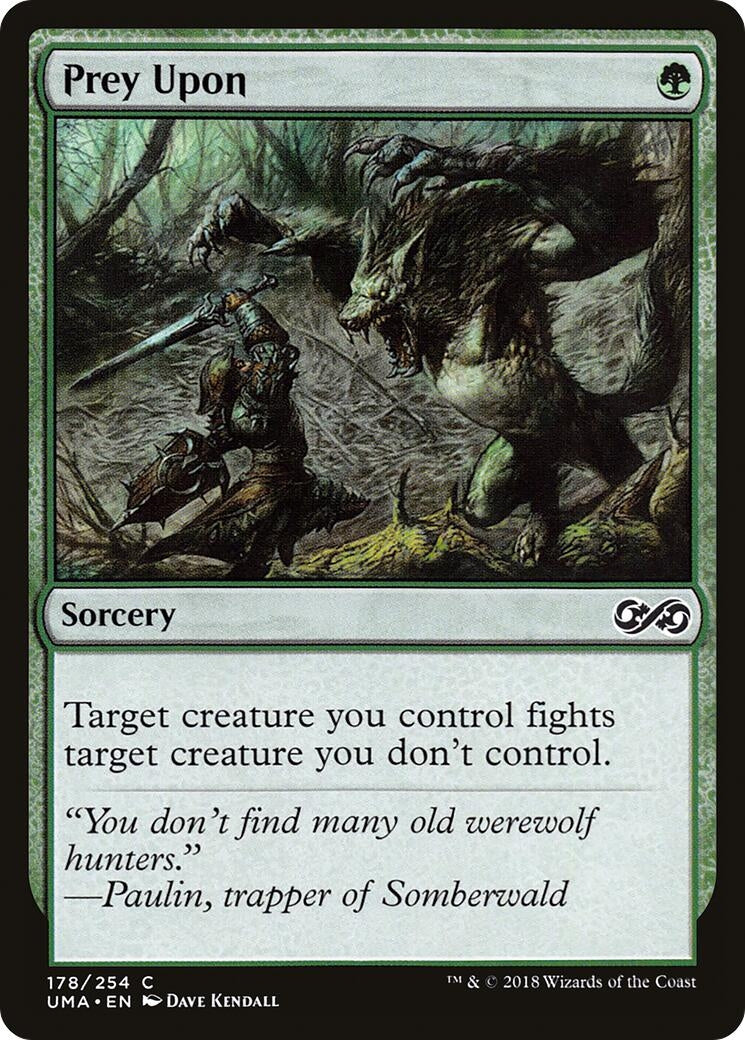Image for Prey Upon (178) (Ultimate Masters) - Magic: The Gathering