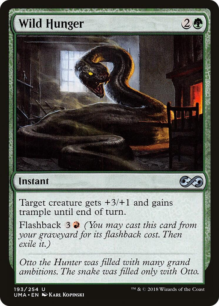 Image for Wild Hunger (193) (Ultimate Masters) - Magic: The Gathering