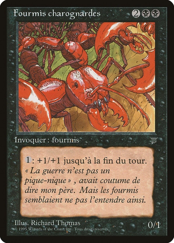 Image for Carrion Ants (French) - "Fourmis charognardes" (Renaissance) - Magic: The Gathering