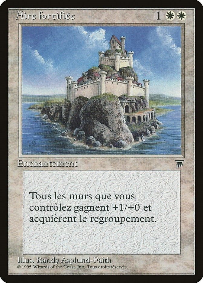 Image for Fortified Area (French) - "Aire fortifiee" (Renaissance) - Magic: The Gathering