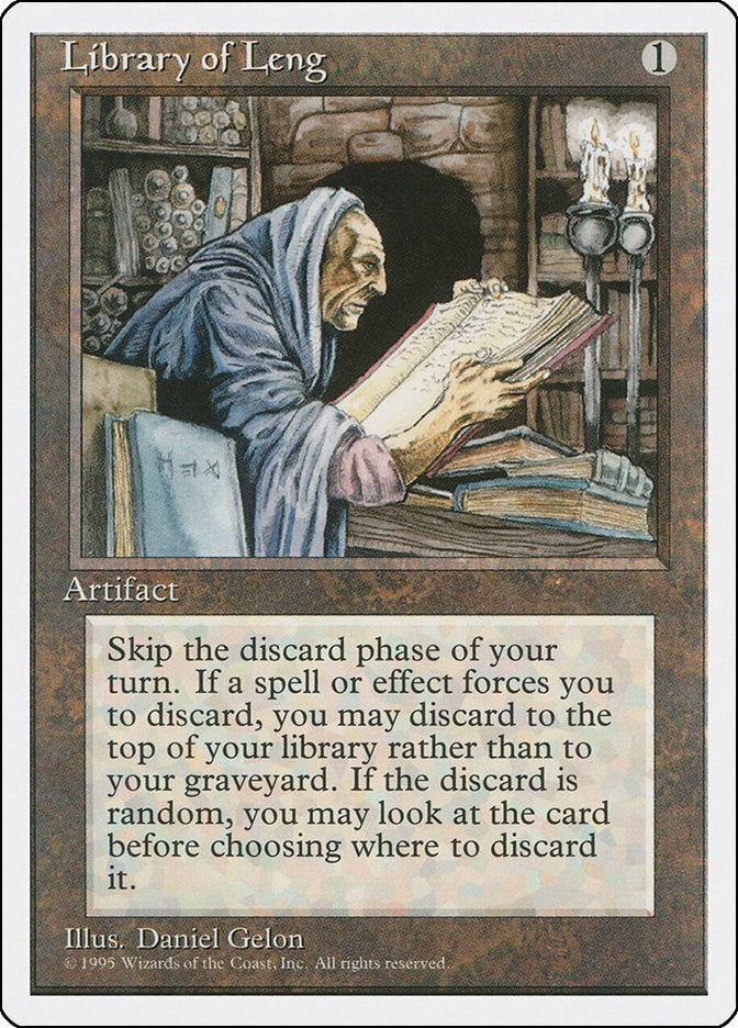Image for Library of Leng (351) (Fourth Edition) - Magic: The Gathering