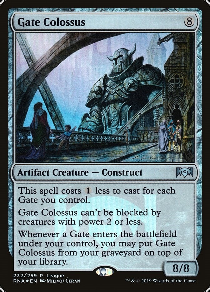 Image for Gate Colossus (232) (League Promos) - Magic: The Gathering