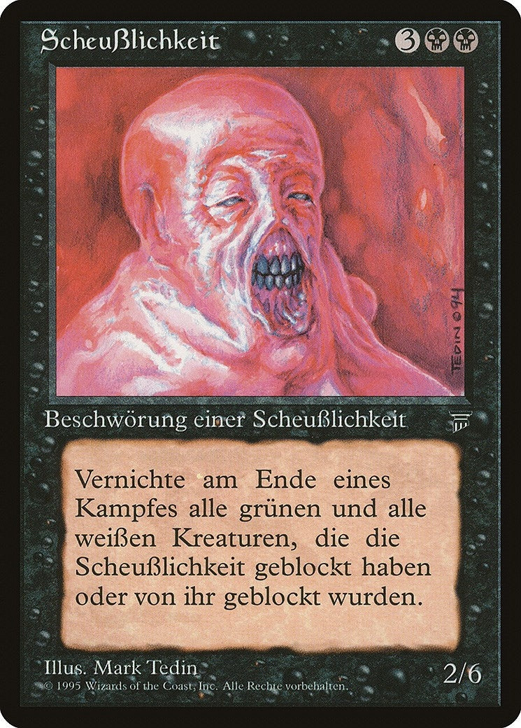 Image for Abomination (German) - "ScheuBlichkeit" (Renaissance) - Magic: The Gathering