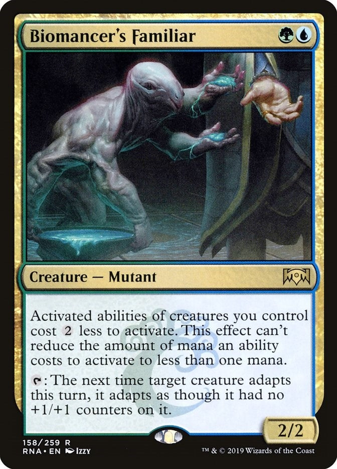 Image for Biomancer's Familiar (158) (Ravnica Allegiance) - Magic: The Gathering