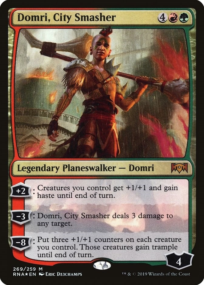 Image for Domri, City Smasher (269) (Ravnica Allegiance) - Magic: The Gathering