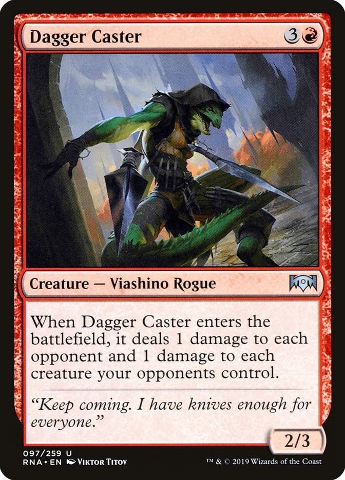 Image for Dagger Caster (97) (Ravnica Allegiance) - Magic: The Gathering