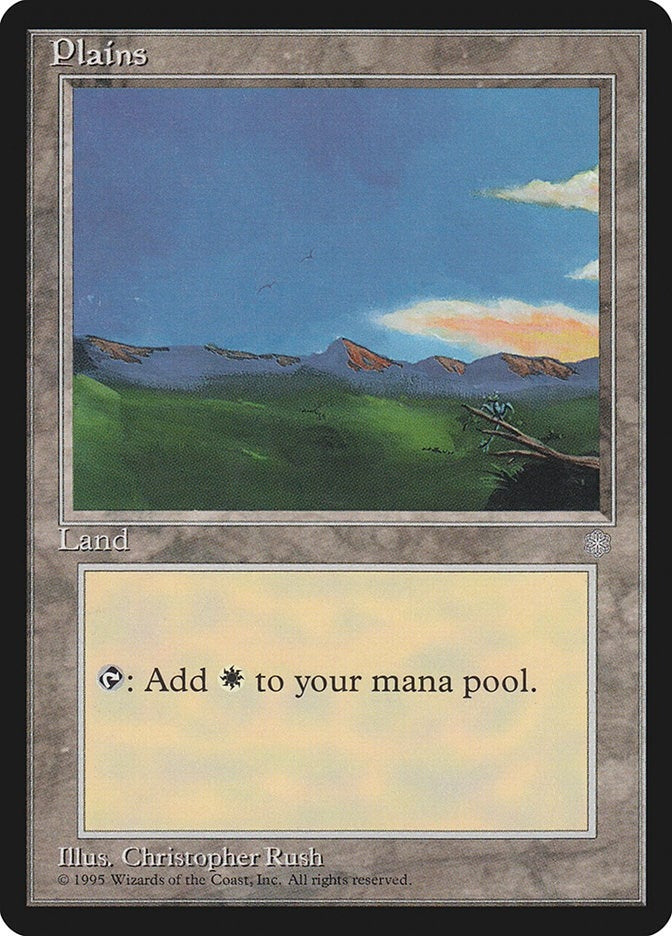 Image for Plains (345) (345) (Ice Age) - Magic: The Gathering