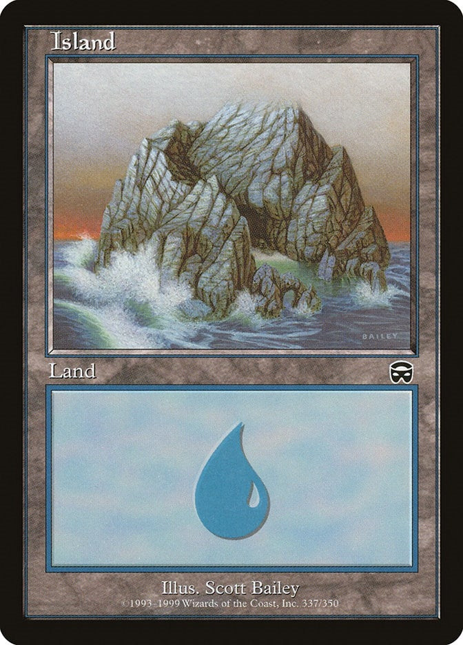 Image for Island (337) (337) (Mercadian Masques) - Magic: The Gathering