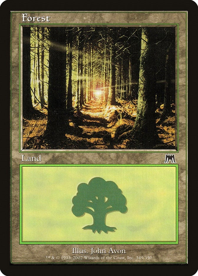 Image for Forest (349) (349) (Onslaught) - Magic: The Gathering