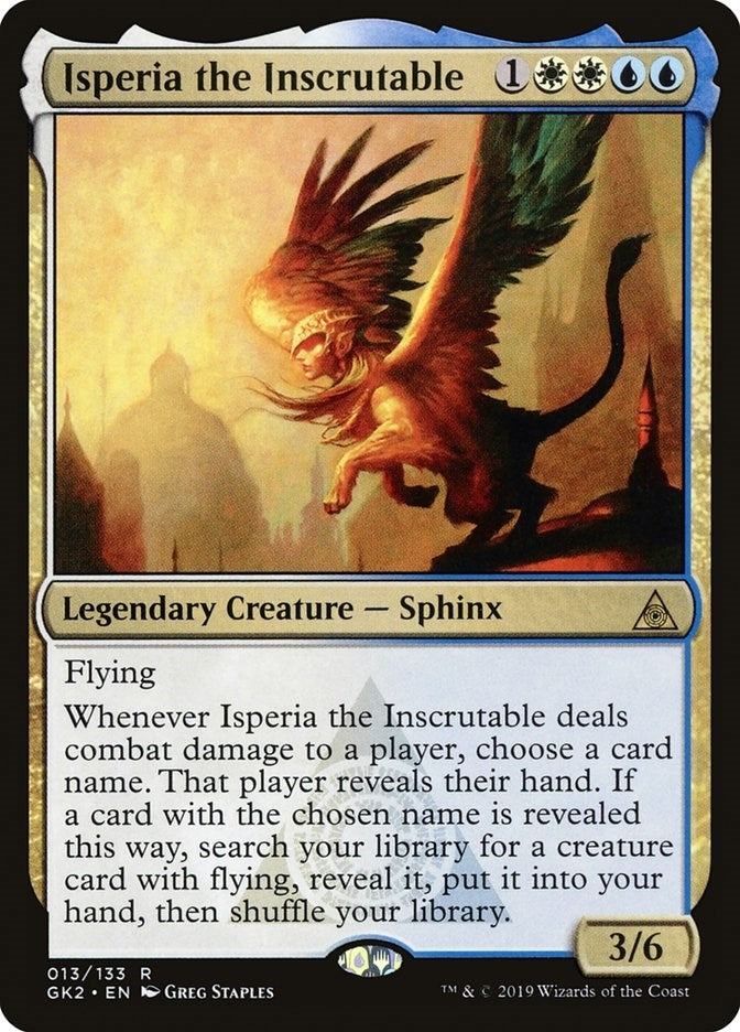 Image for Isperia the Inscrutable (13) (Ravnica Allegiance: Guild Kits) - Magic: The Gathering