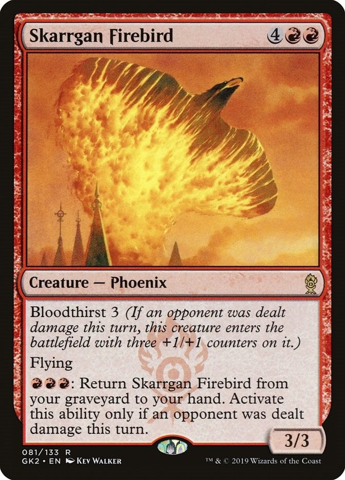 Image for Skarrgan Firebird (81) (Ravnica Allegiance: Guild Kits) - Magic: The Gathering