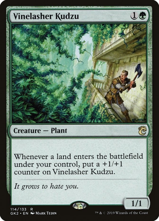 Image for Vinelasher Kudzu (114) (Ravnica Allegiance: Guild Kits) - Magic: The Gathering