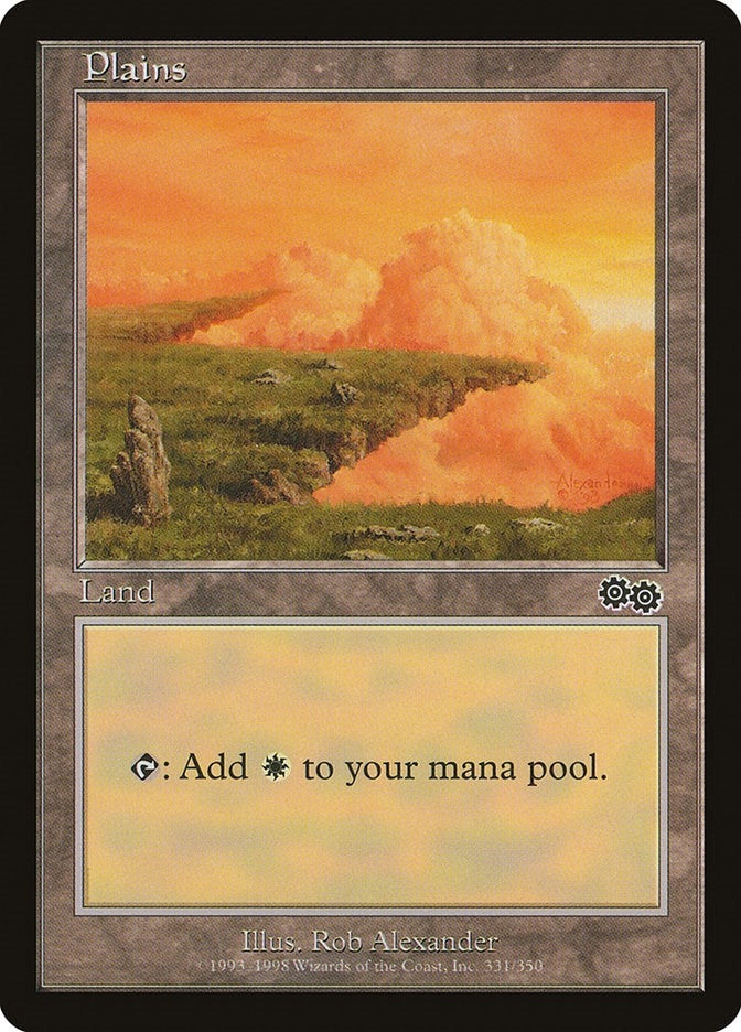 Image for Plains (331) (331) (Urza's Saga) - Magic: The Gathering