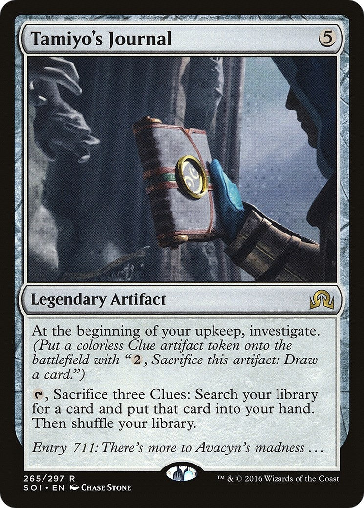 Image for Tamiyo's Journal (Entry 711) (265) (Shadows over Innistrad) - Magic: The Gathering