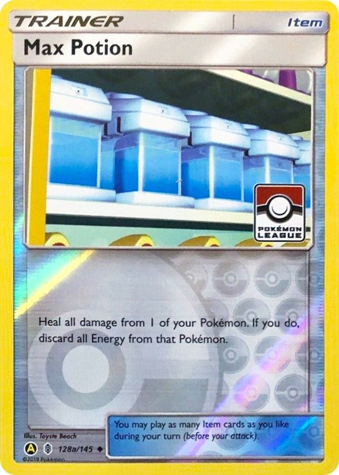 Image for Max Potion - 128a/145 (Pokemon League) (128a/145) (League & Championship Cards) - Pokemon