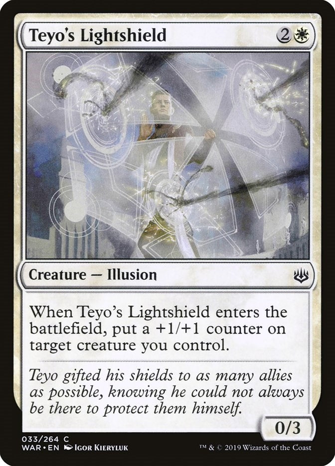 Image for Teyo's Lightshield (33) (War of the Spark) - Magic: The Gathering