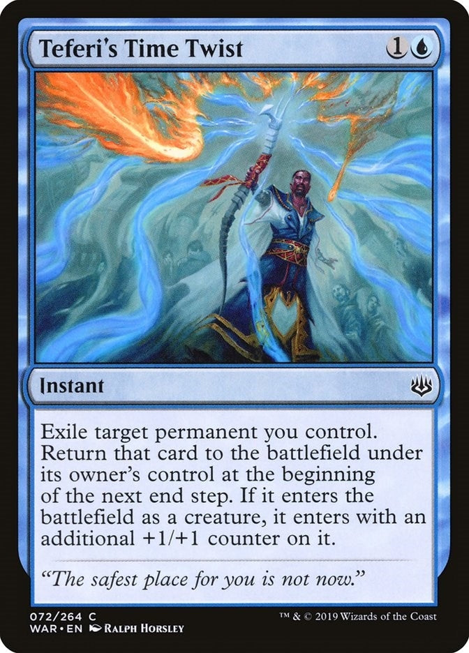 Image for Teferi's Time Twist (72) (War of the Spark) - Magic: The Gathering