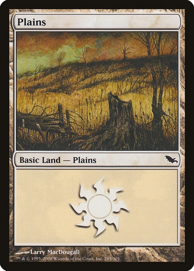 Image for Plains (285) (285) (Shadowmoor) - Magic: The Gathering